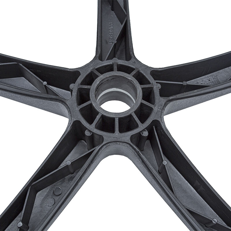 Pieds de chaise en nylon à pied banane de type PA-C (base en nylon)