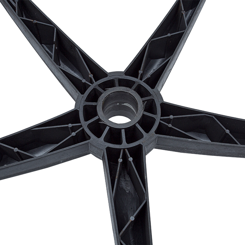 Pied de chaise en nylon PA-RP350 (base en nylon)