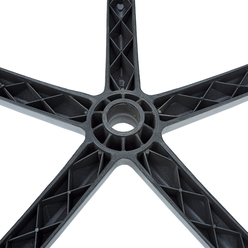 Pied de chaise en nylon avec pied peint PA-M (base en nylon)